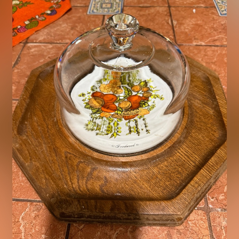 Vintage Goodwood Cheese Tray Made In Japan